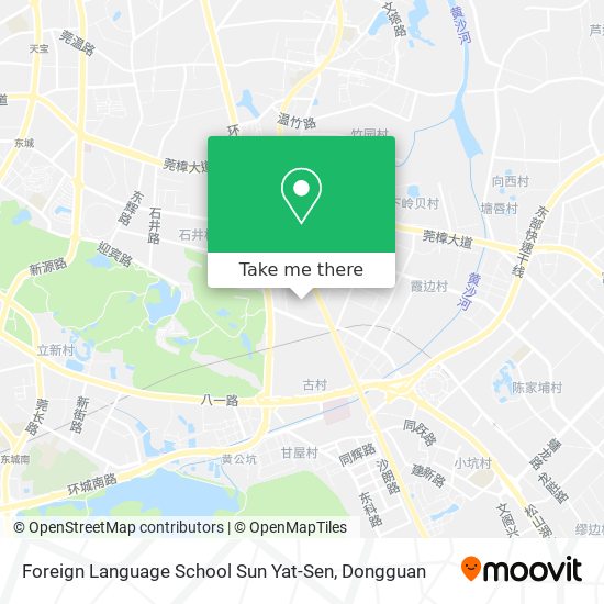 Foreign Language School Sun Yat-Sen map