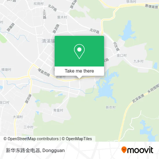 新华东路金电器 map