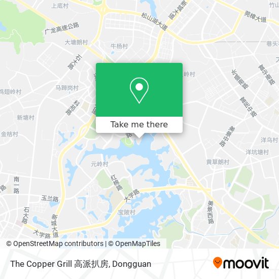 The Copper Grill 高派扒房 map