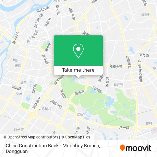 China Construction Bank - Moonbay Branch map