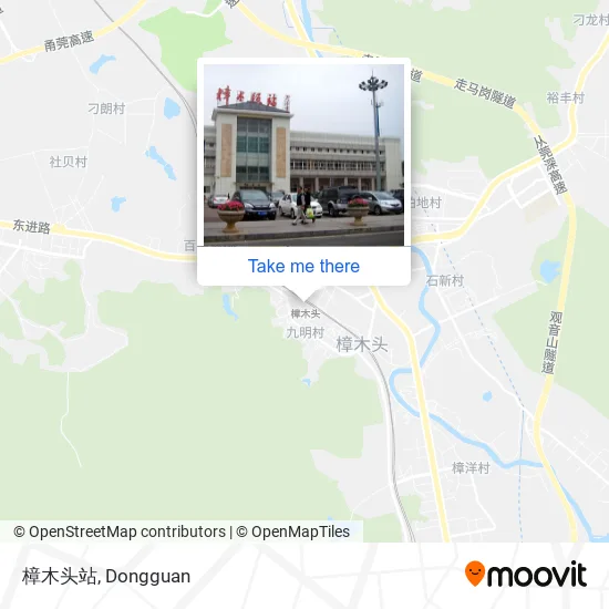 樟木头站 map