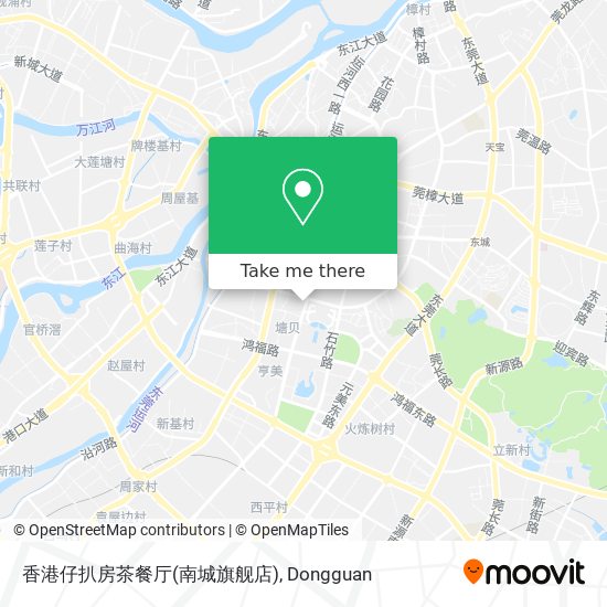 香港仔扒房茶餐厅(南城旗舰店) map