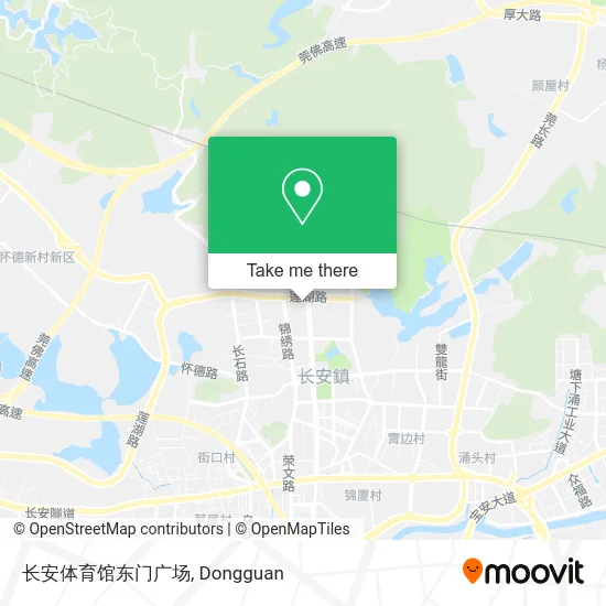 长安体育馆东门广场 map