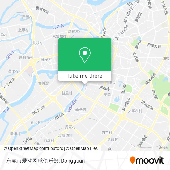 东莞市爱动网球俱乐部 map