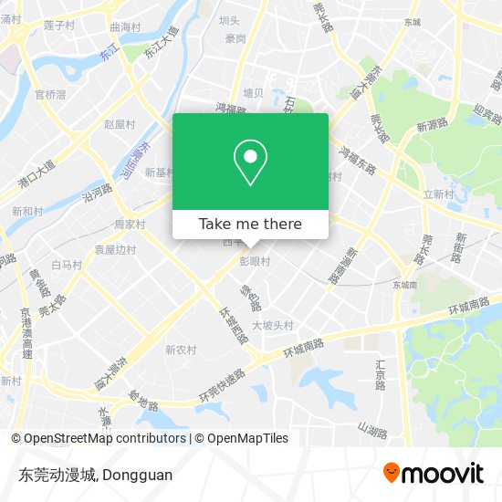 东莞动漫城 map