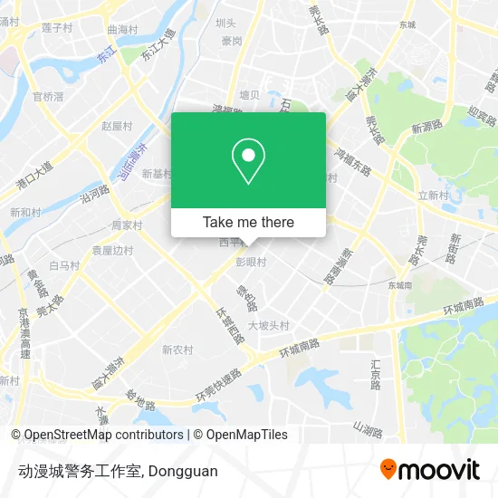 动漫城警务工作室 map