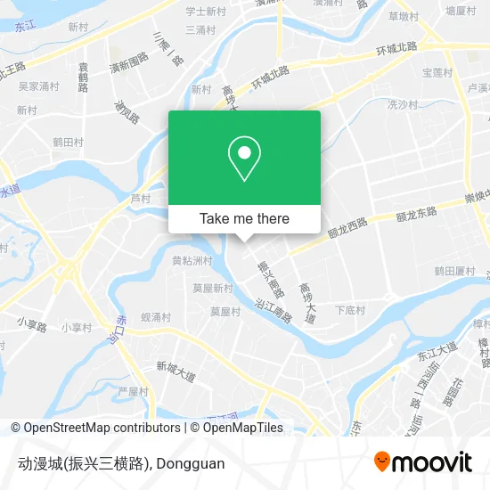 动漫城(振兴三横路) map