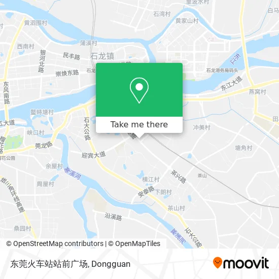 东莞火车站站前广场 map