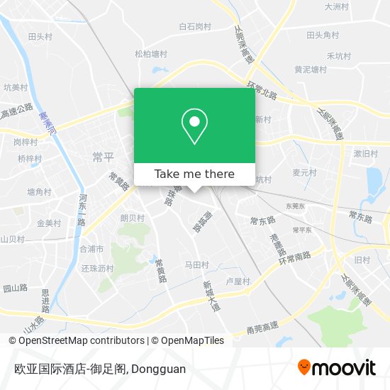 欧亚国际酒店-御足阁 map