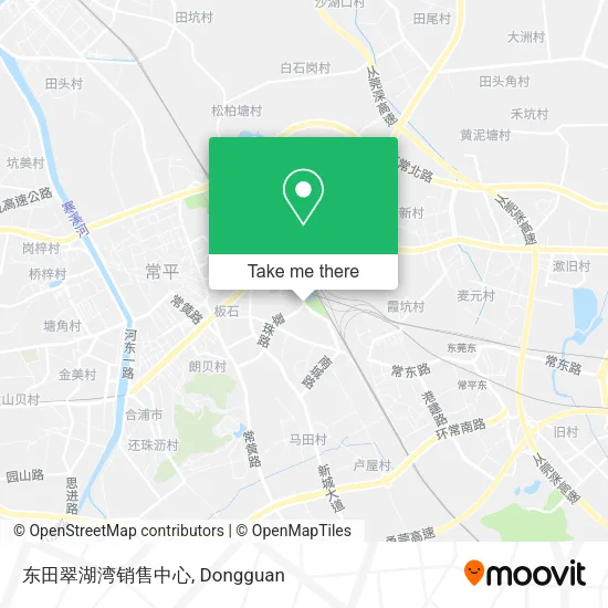 东田翠湖湾销售中心 map