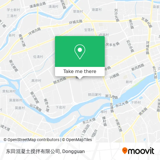 东田混凝土搅拌有限公司 map