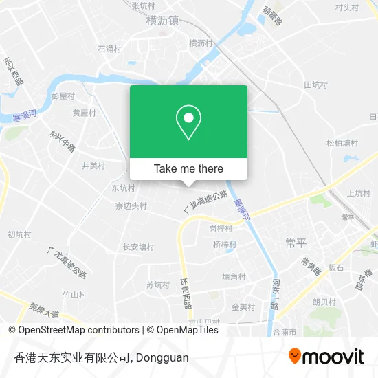香港天东实业有限公司 map