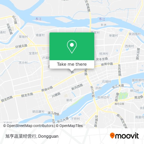 旭亨蔬菜经营行 map