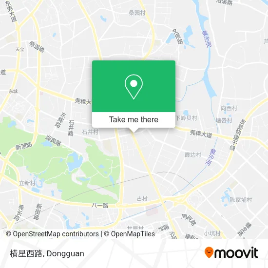 横星西路 map
