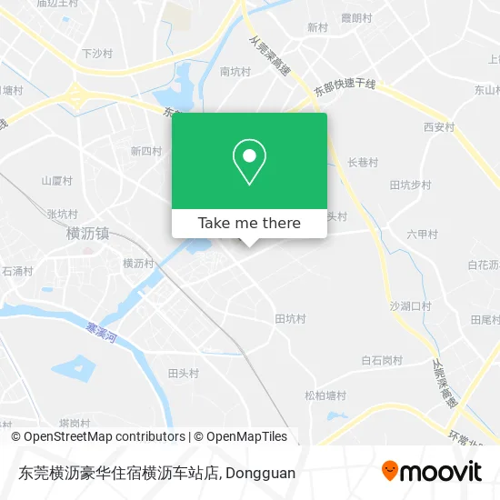 东莞横沥豪华住宿横沥车站店 map