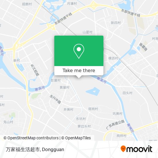 万家福生活超市 map