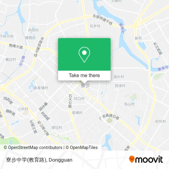 寮步中学(教育路) map