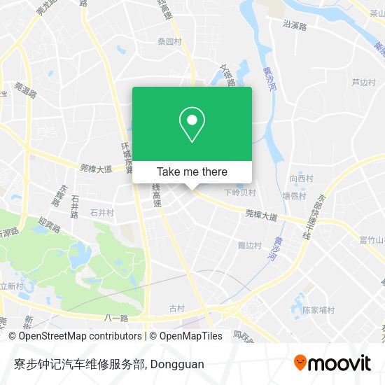 寮步钟记汽车维修服务部 map