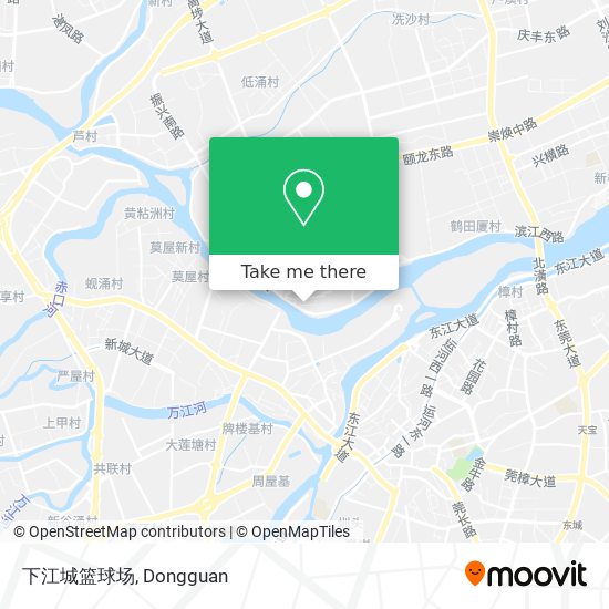下江城篮球场 map