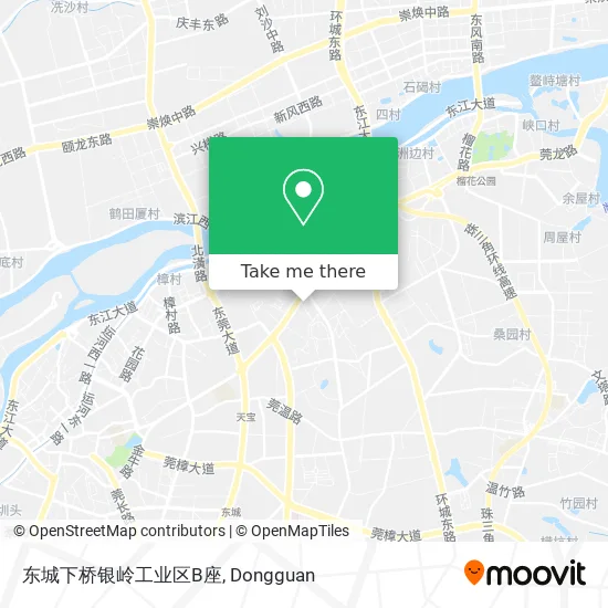 东城下桥银岭工业区B座 map