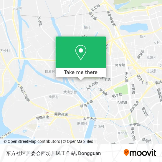 东方社区居委会西坊居民工作站 map