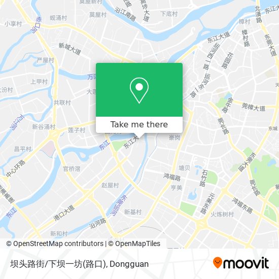 坝头路街/下坝一坊(路口) map
