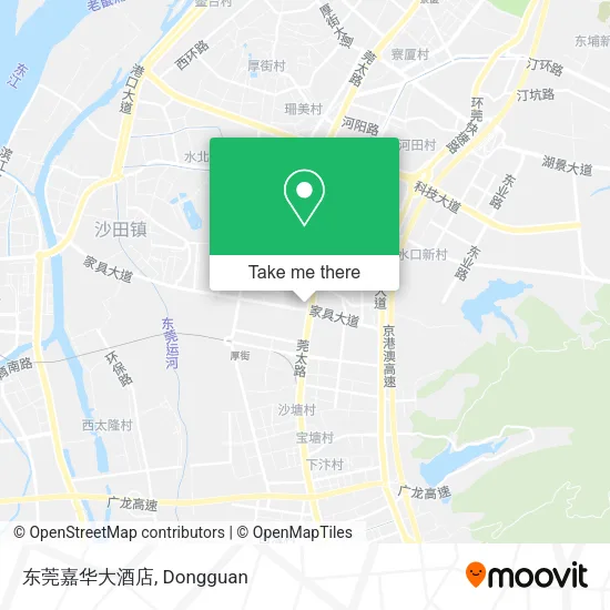 东莞嘉华大酒店 map
