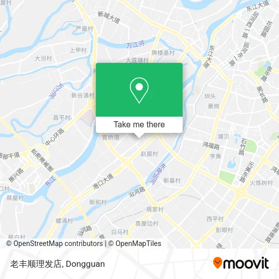 老丰顺理发店 map