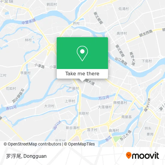 罗浮尾 map
