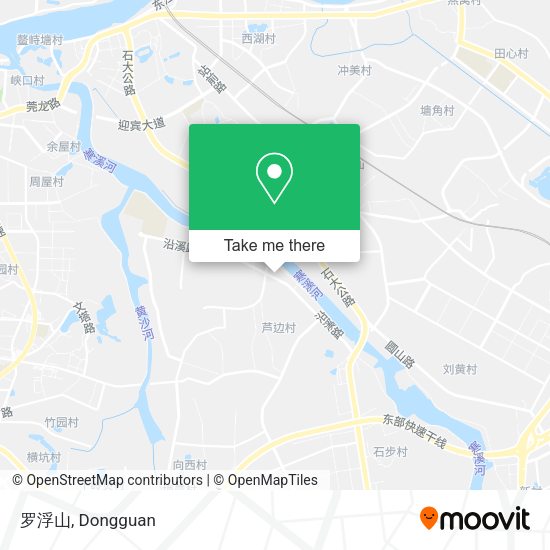 罗浮山 map