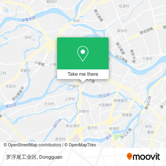 罗浮尾工业区 map