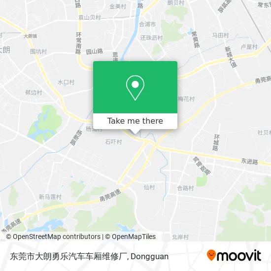 东莞市大朗勇乐汽车车厢维修厂 map