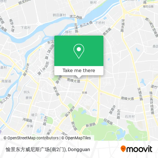 愉景东方威尼斯广场(南2门) map