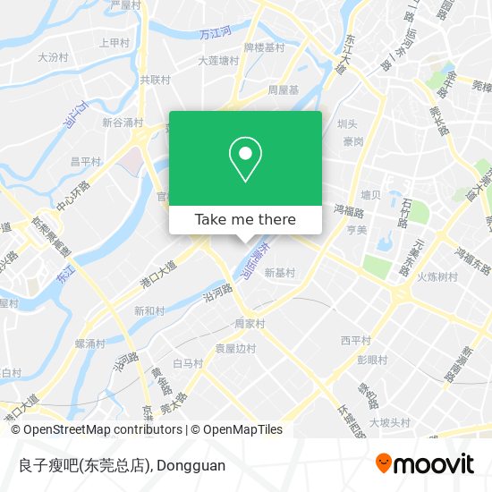 良子瘦吧(东莞总店) map