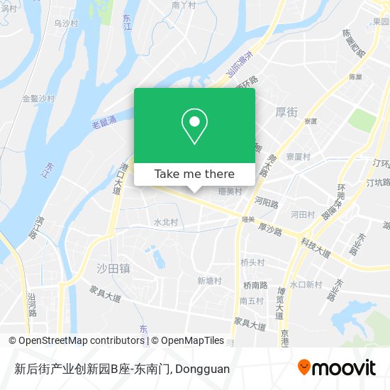 新后街产业创新园B座-东南门 map