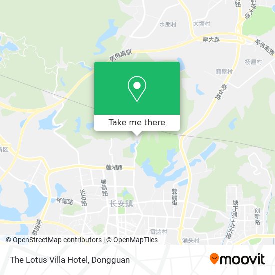 The Lotus Villa Hotel map