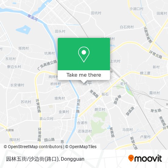 园林五街/沙边街(路口) map