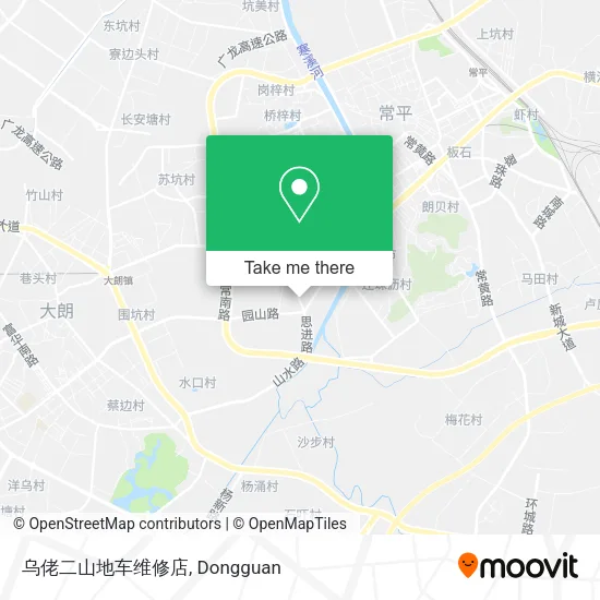 乌佬二山地车维修店 map