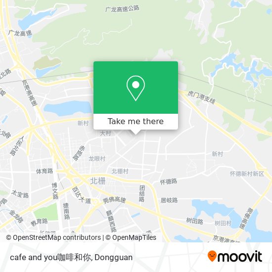 cafe and you咖啡和你 map