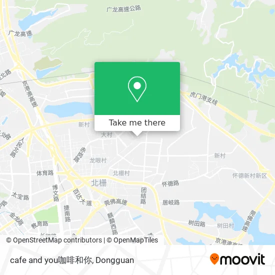 cafe and you咖啡和你 map