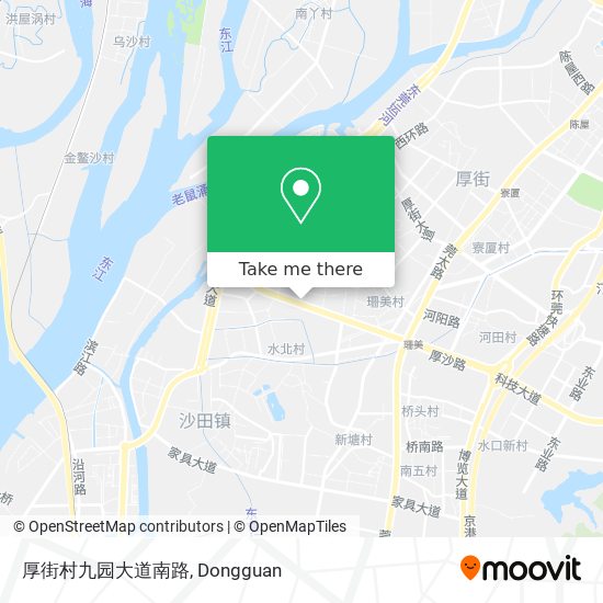 厚街村九园大道南路 map