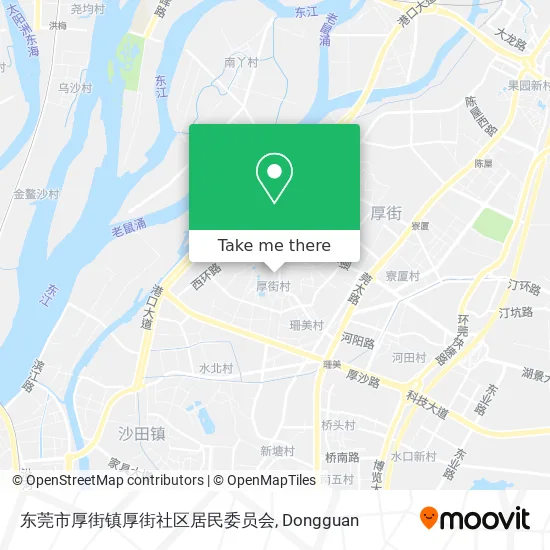 东莞市厚街镇厚街社区居民委员会 map