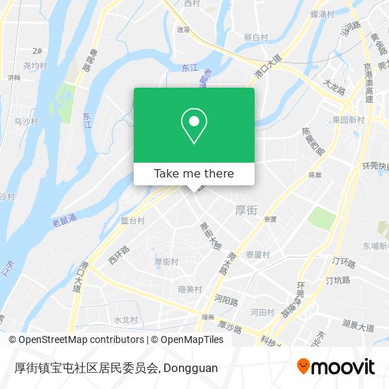 厚街镇宝屯社区居民委员会 map