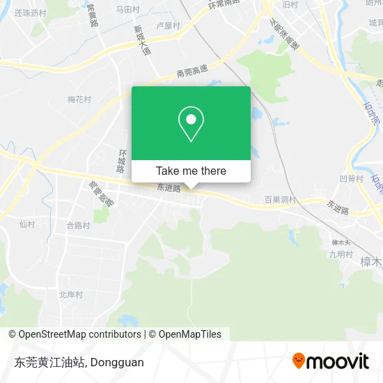 东莞黄江油站 map