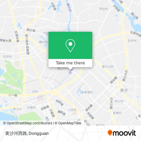 黄沙河西路 map