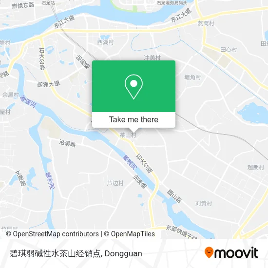 碧琪弱碱性水茶山经销点 map