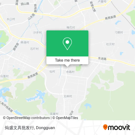 灿盛文具批发行 map
