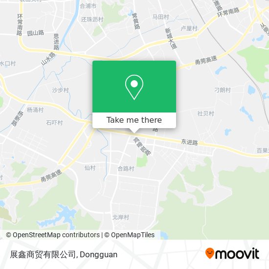 展鑫商贸有限公司 map