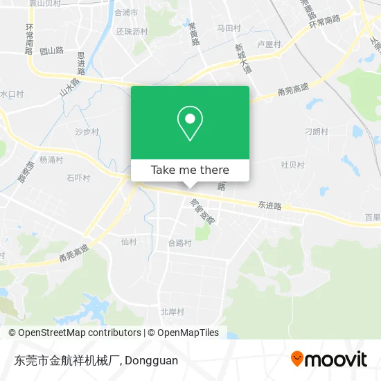 东莞市金航祥机械厂 map