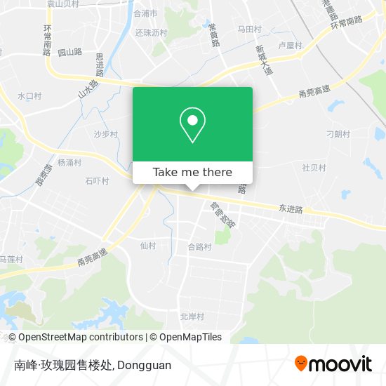 南峰·玫瑰园售楼处 map